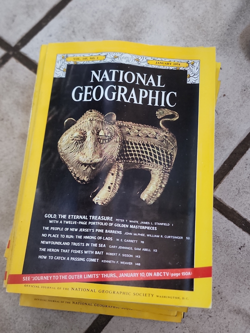 Volume 145-Volume 146 The Full Year Of 1974 With All Maps And Incerts In Tact